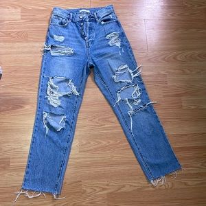 PacSun High Rise Straight Denim Jeans